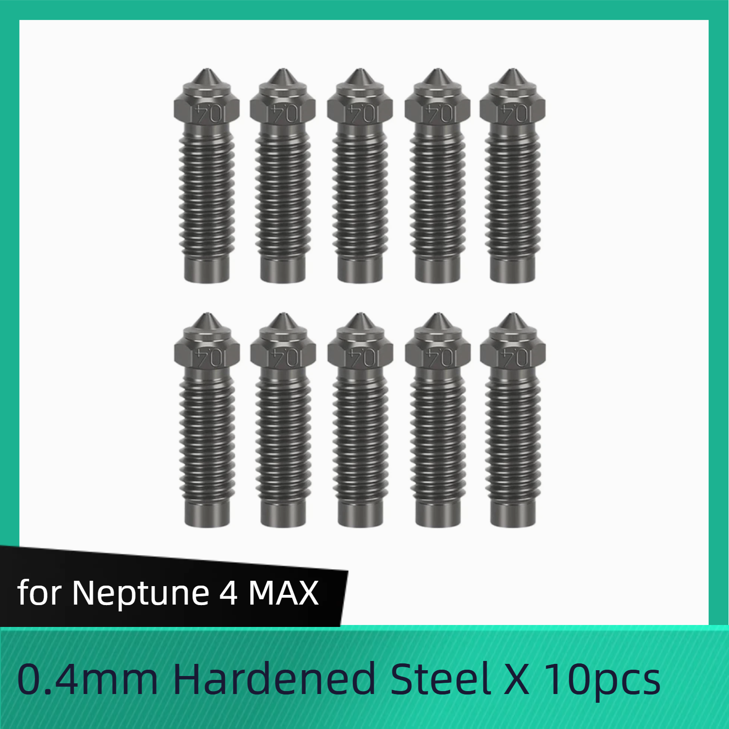 0.4mm Hardened Steel for Elegoo Neptune 4 MAX