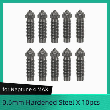 0.8mm Hardened Steel  Nozzle for Elegoo Neptune 4 MAX