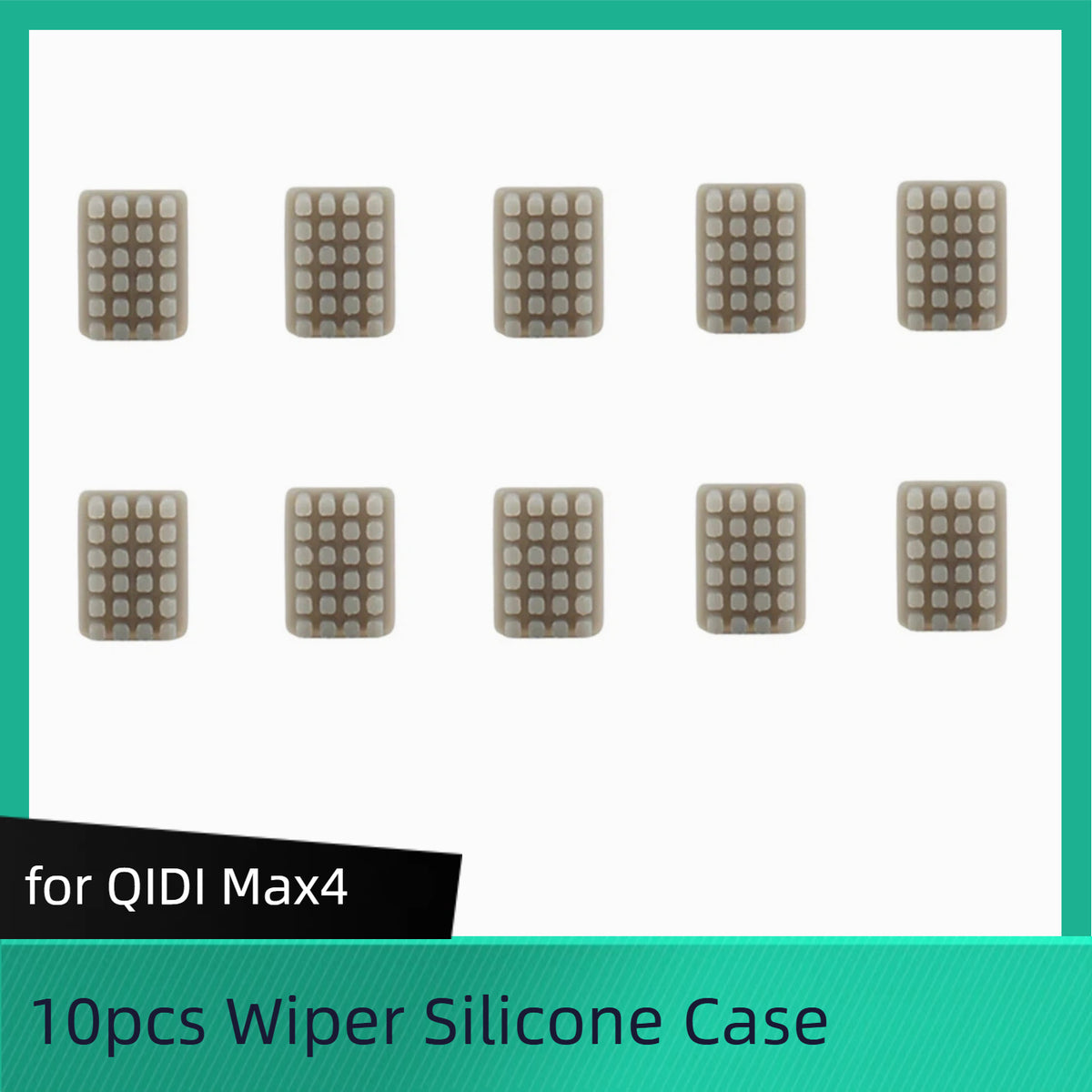 for QIDI Max4 Hotend Wiper_Silicone_Case