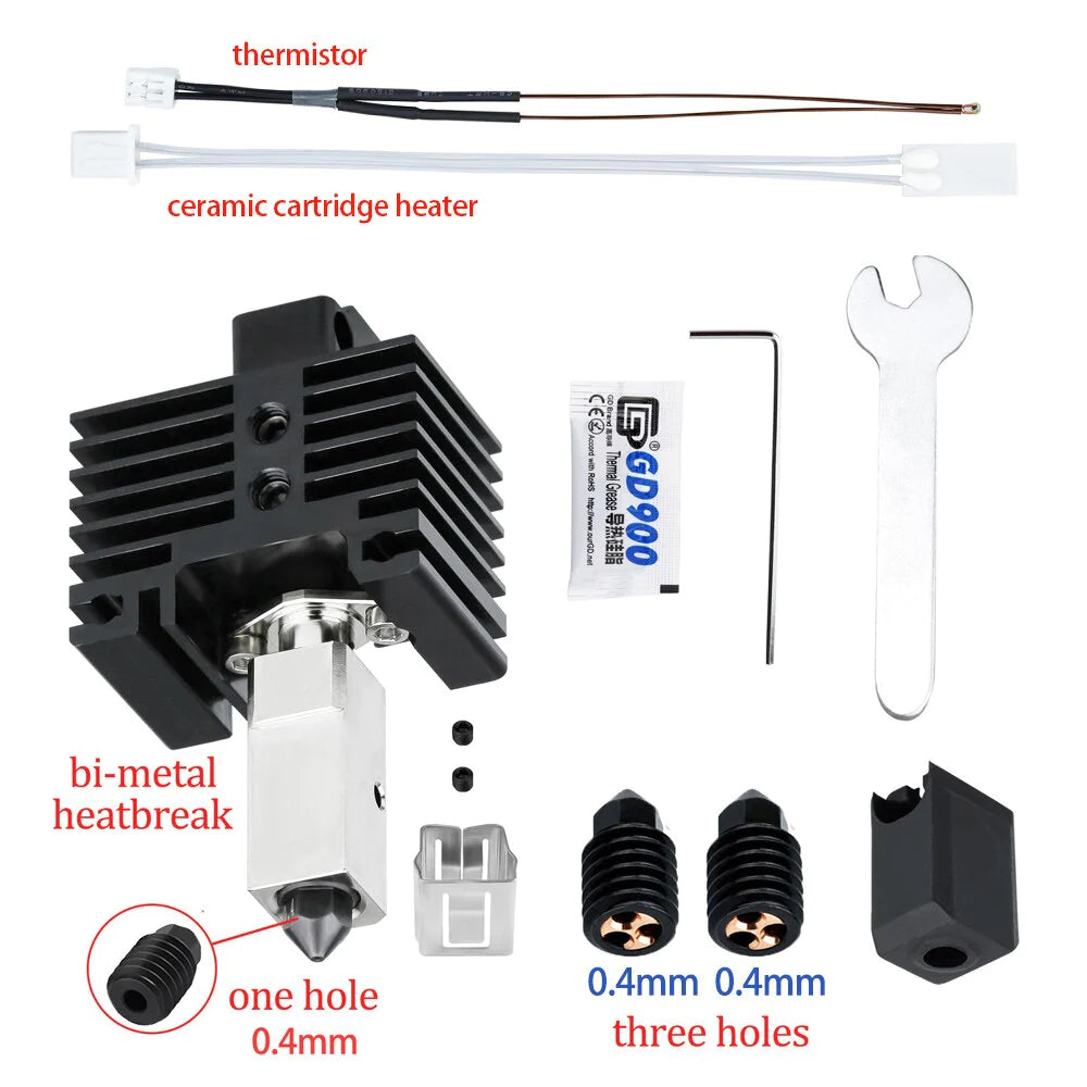 Upgraded V2.0 CHT Bambu Lab High Flow Hotend