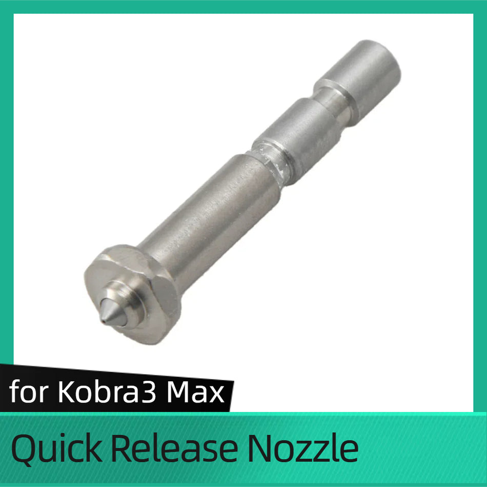 1Pc Anycubic Replacement Quick Release 0.4mm Nozzle for Kobra 3 Max