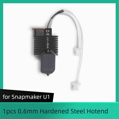 0.2/0.4/0.6/0.8mm Hardened Steel Hotend Bundle/Silicone Sock for Snapmaker U1 - p3d