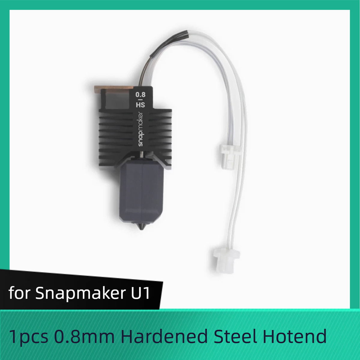 0.2/0.4/0.6/0.8mm Hardened Steel Hotend Bundle/Silicone Sock for Snapmaker U1 - p3d