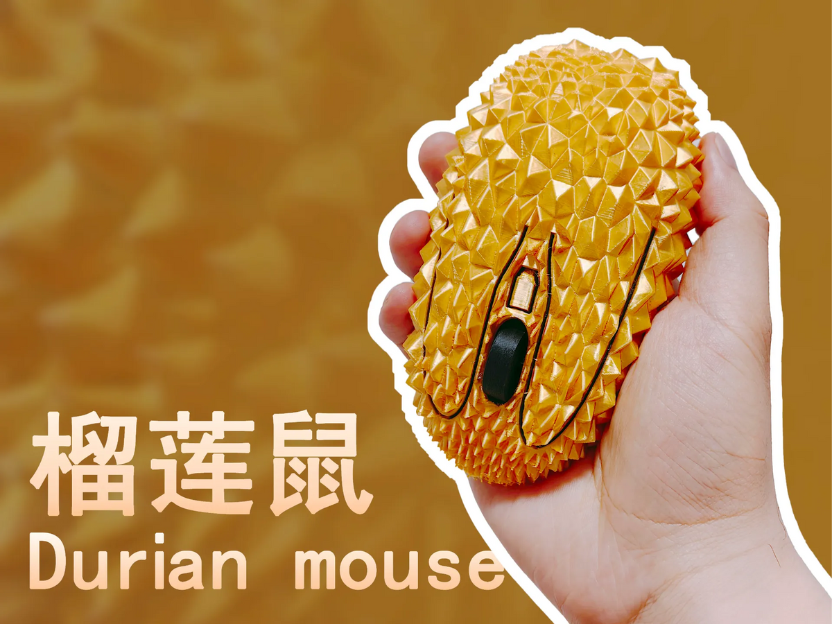 Durian Mouse from BambuLab Maker World