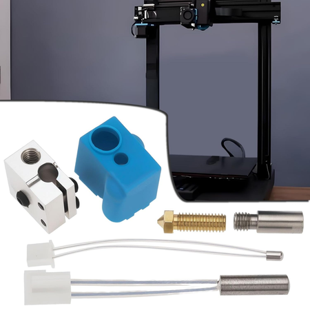 Hotend Kit 24V 64W Heating Tube Thermistor 0.4mm Nozzle 1.75mm For Artillery Sidewinder X1 X2 Print Head Hotend Kit

