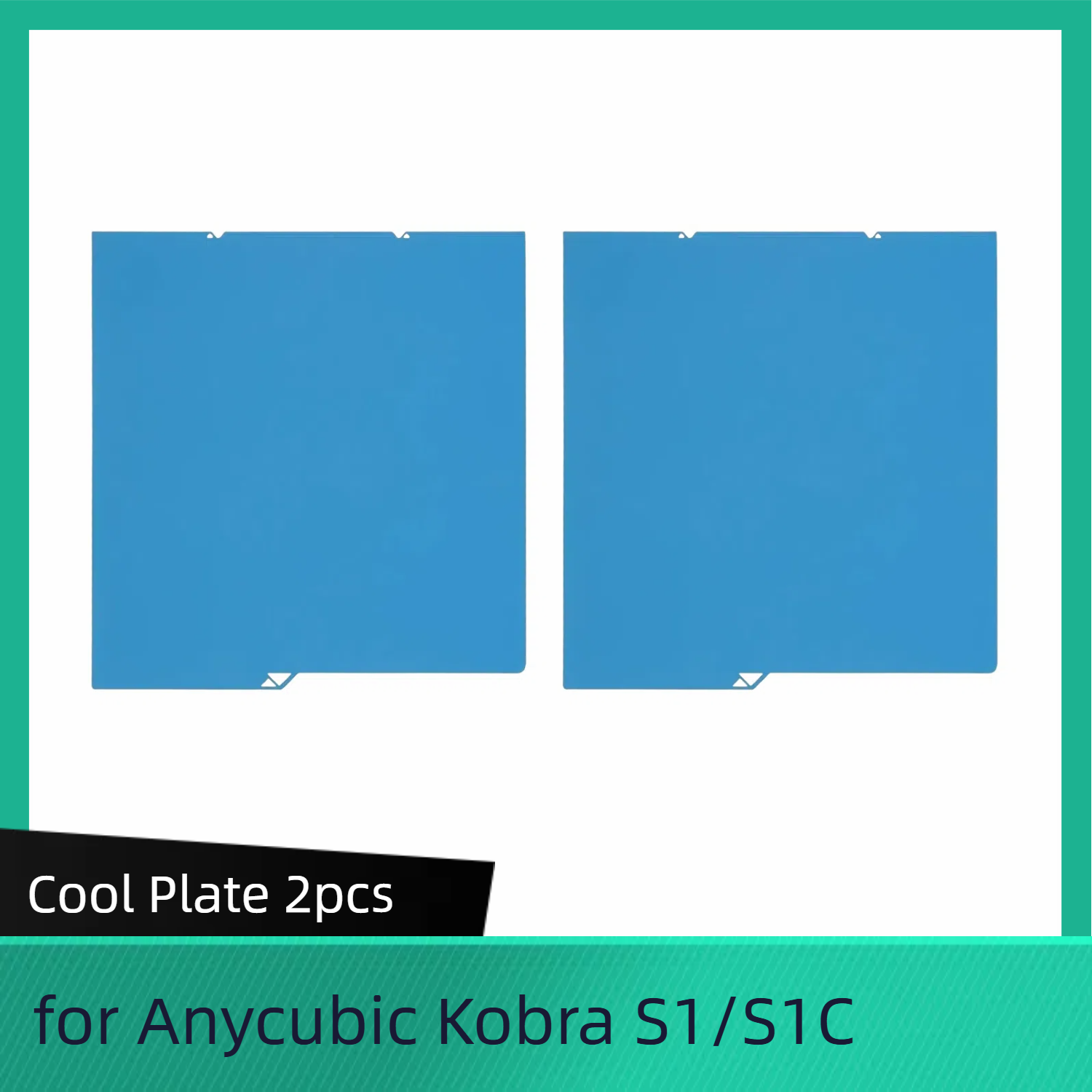 For Anycubic Kobra S1 Steel Cool Plate Build Plate 266x264mm