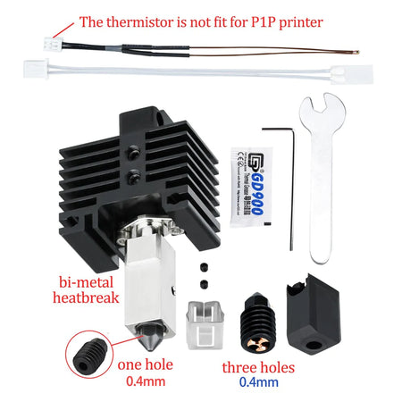 Upgraded V2.0 CHT Bambu Lab High Flow Hotend