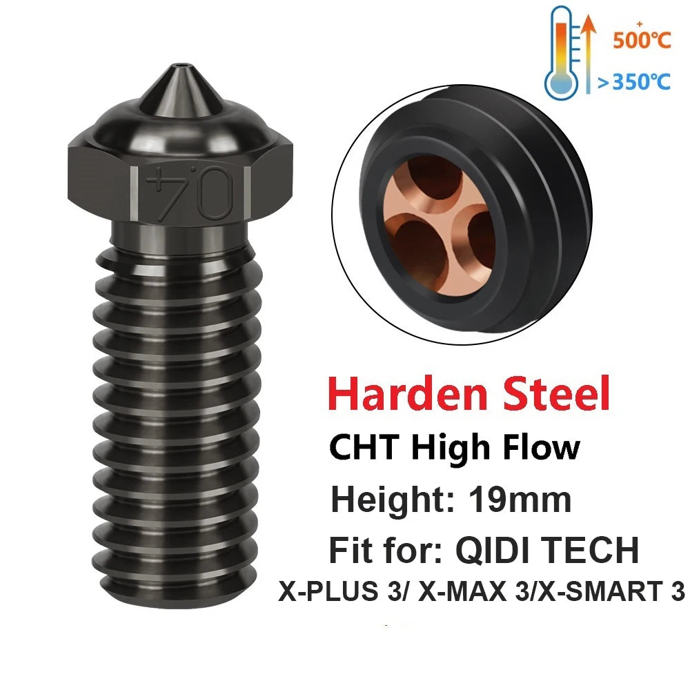 Hard Steel Nozzle Volcano Nozzle