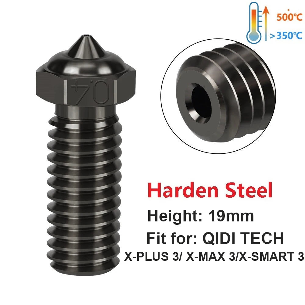 Hard Steel Nozzle Volcano Nozzle