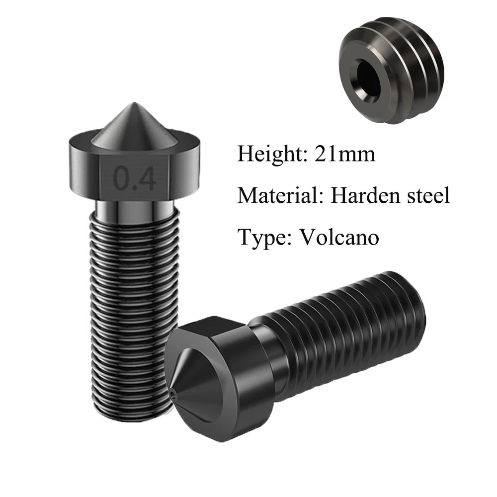 Hard Steel Nozzle Volcano Nozzle