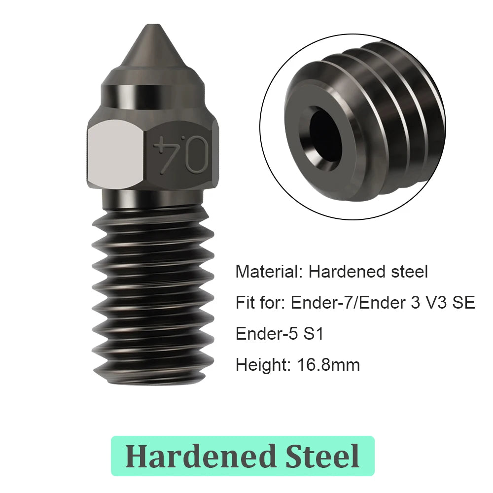 Hard Steel Nozzle Volcano Nozzle