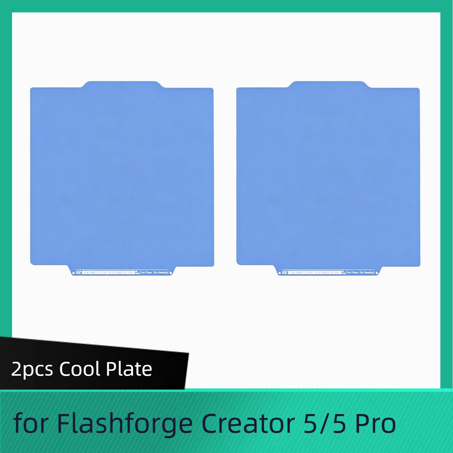 2pcs_Cool_Plate_for_Flashforge