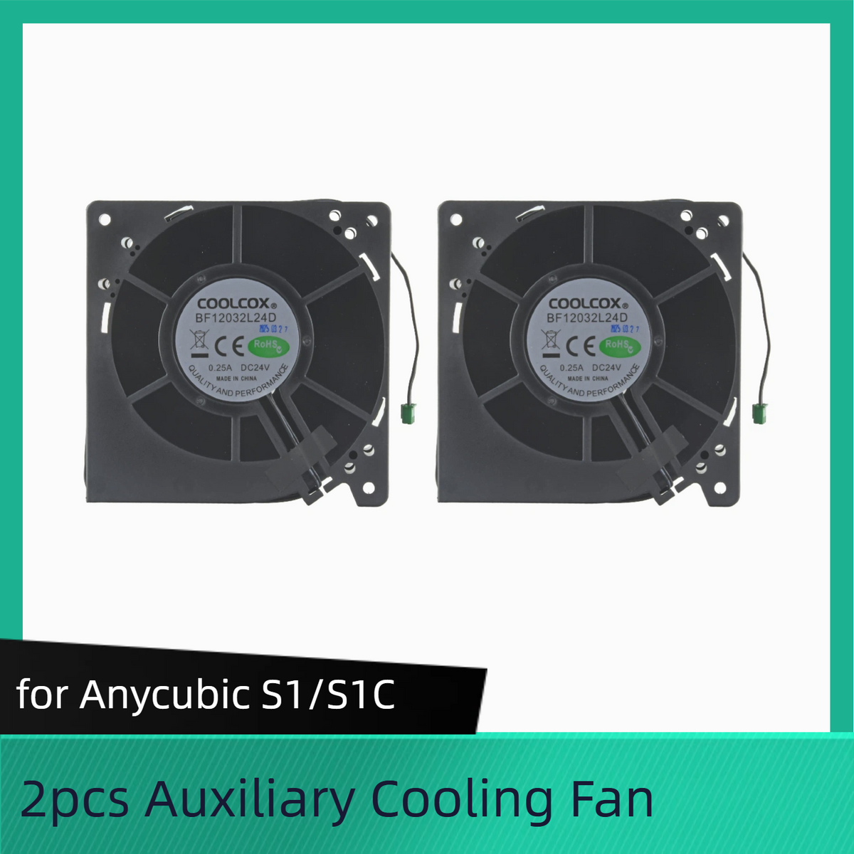 Anycubic Kobra S1/S1 Combo Auxiliary cooling Fan