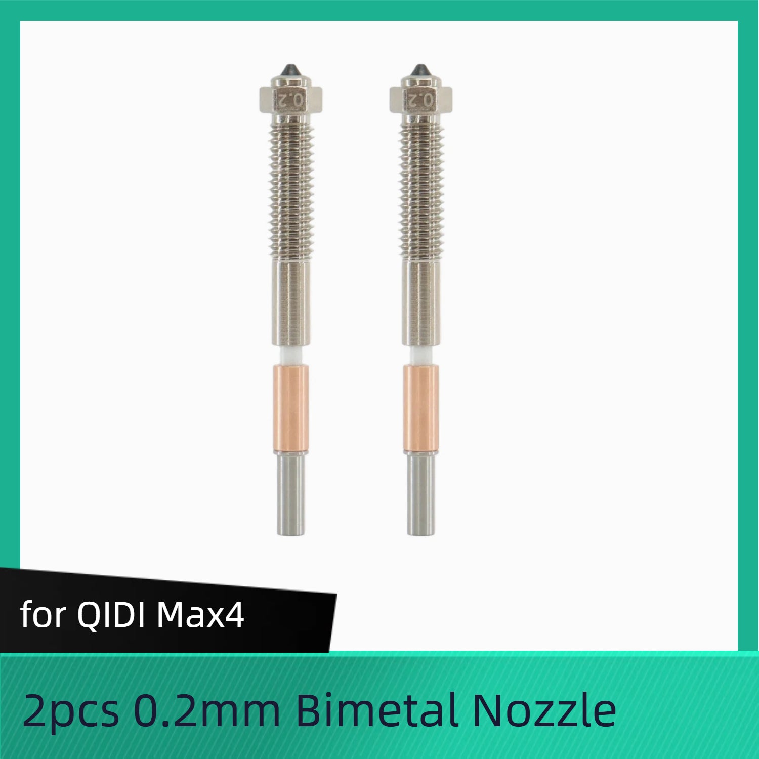 for QIDI Max4 Bimetal Nozzles