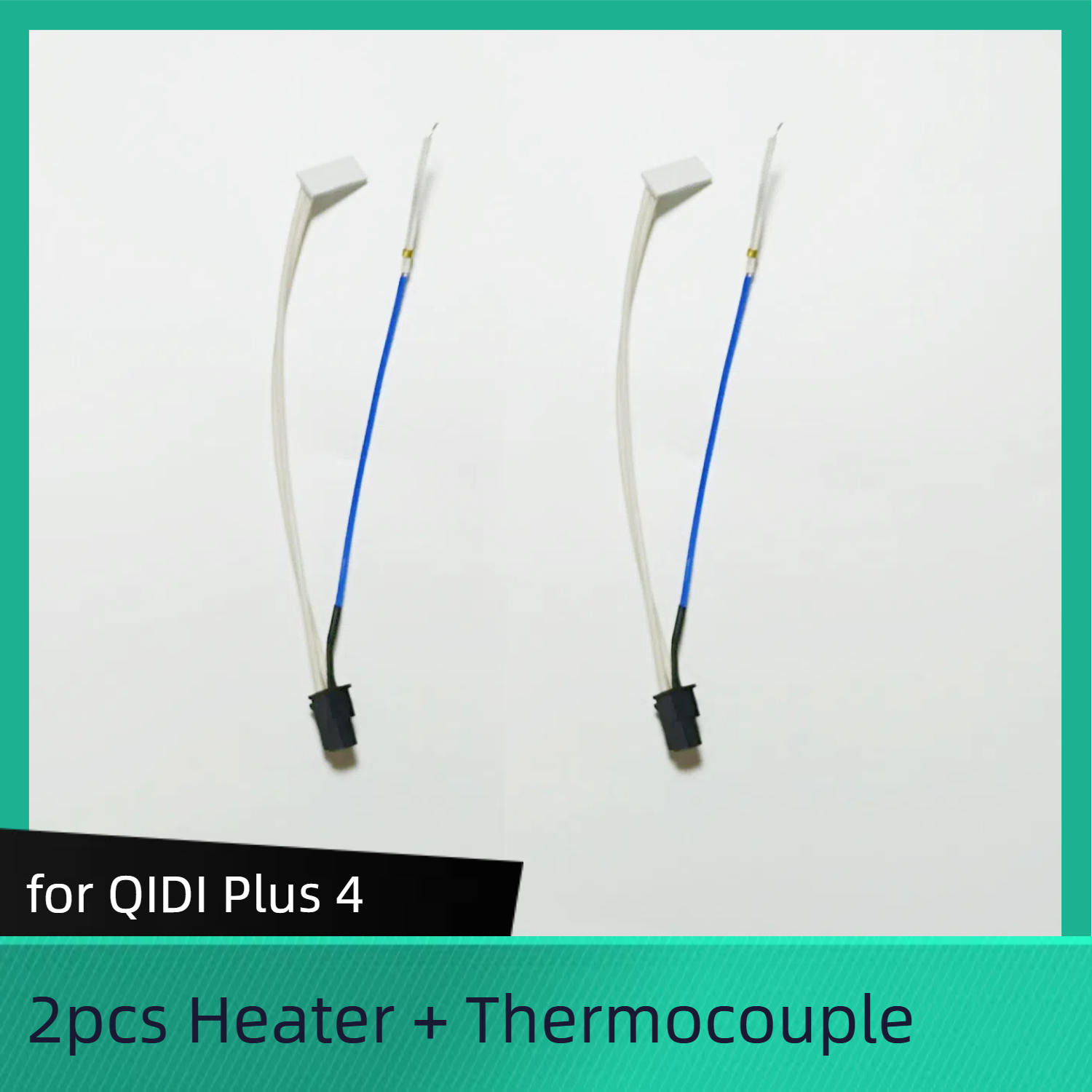 for QIDI Plus 4 Heater + Thermocouple Cable