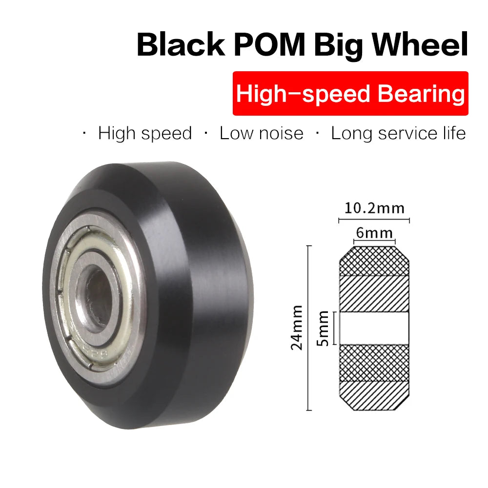 High Speed POM Pulley Wheels