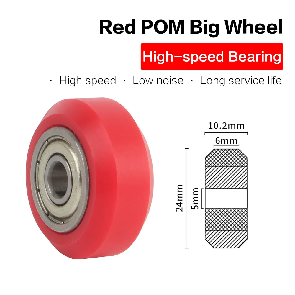 High Speed POM Pulley Wheels