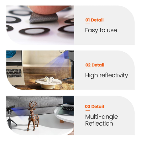 3D Scanning Marker Dot Stickers