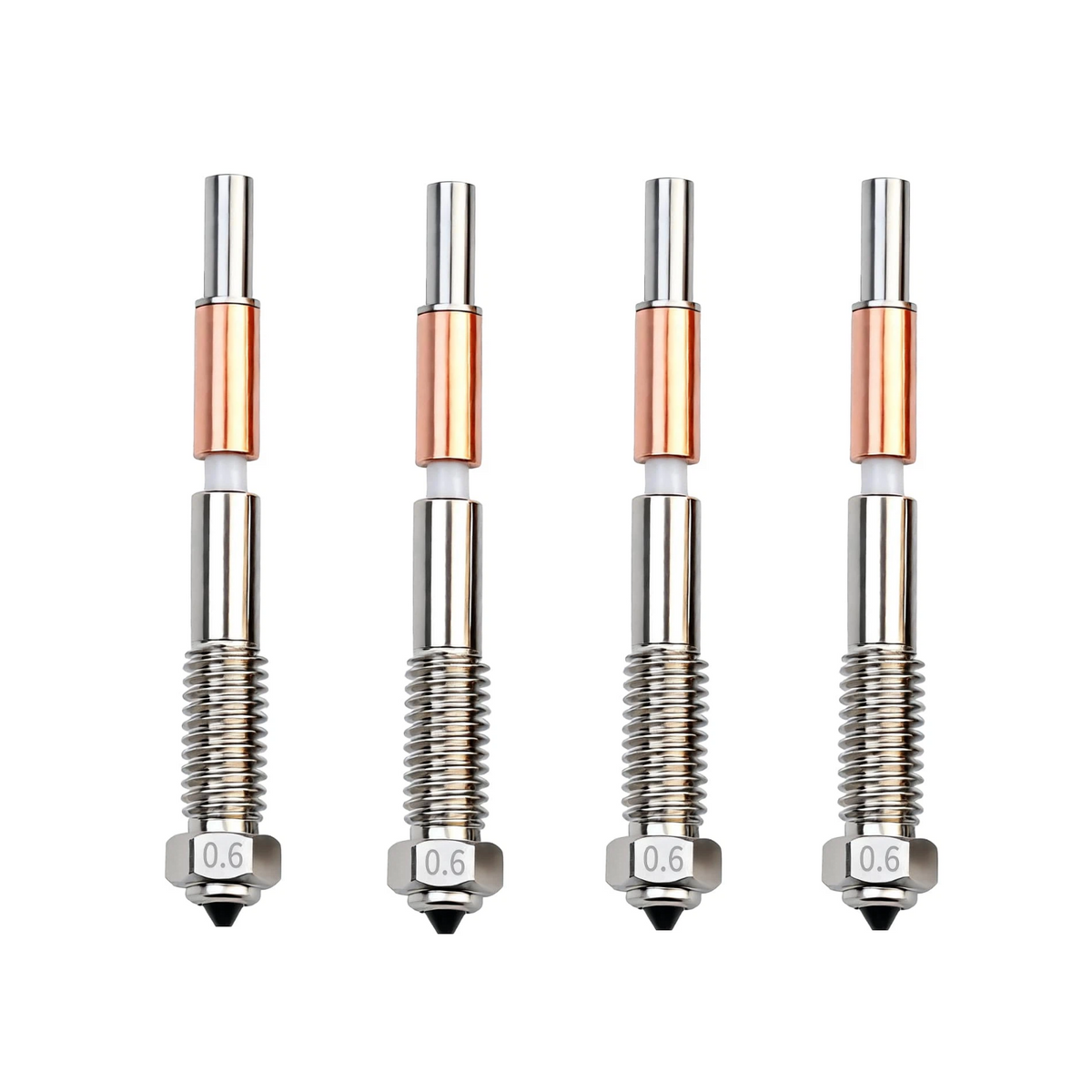 Bimetallic Quick-Swap 0.4mm Nozzle for QIDI Plus 4