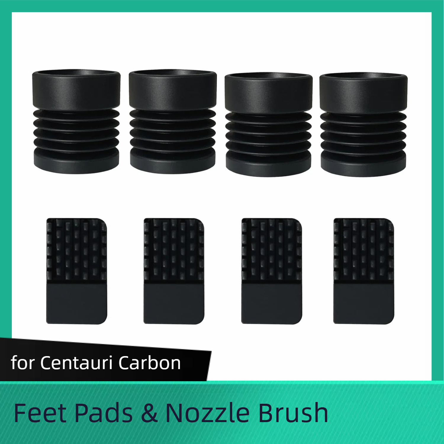 Anti-Vibration Feet / Nozzle Brushes for Centauri Carbon for Elegoo