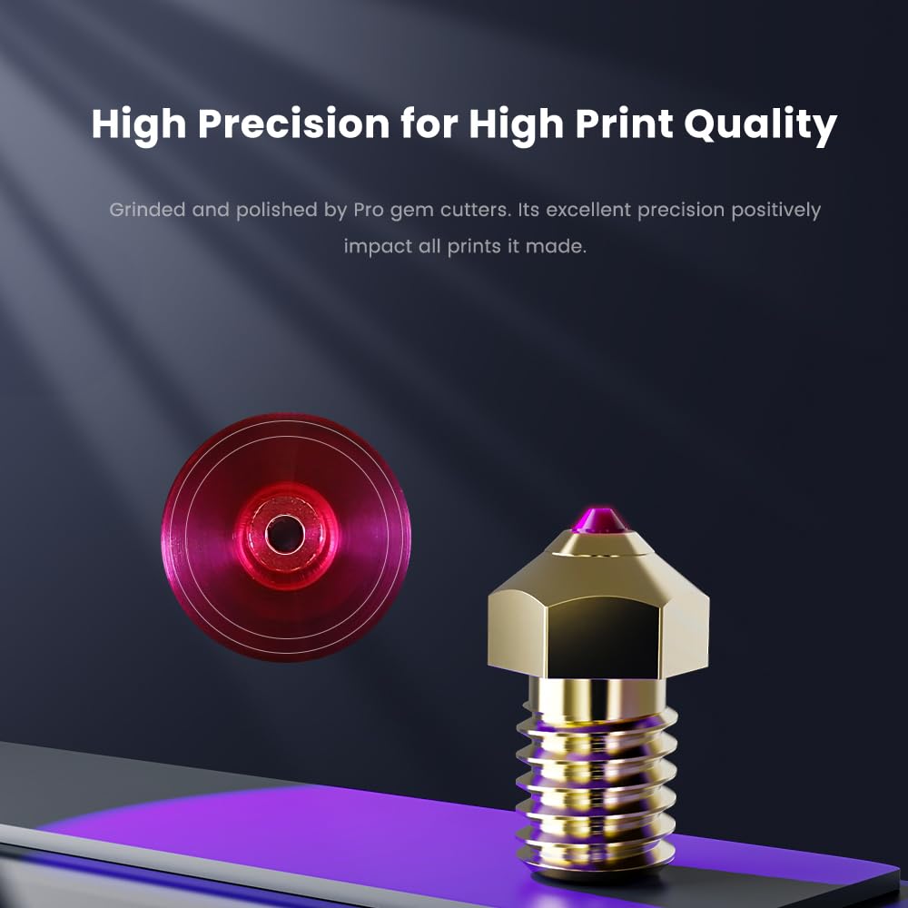 Ruby Tip Indicator Ruby Tip Nozzle for Neptune 4/4 Pro – P3D