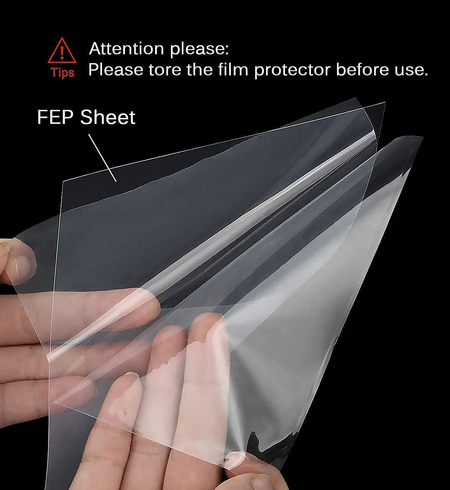 5Pcs/Lot FEP Film 200x140x0.15mm for ANYCUBIC/ Elegoo