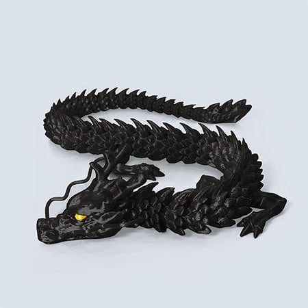 3D Printed Dragon Flexible Articulated Dragon - Fidget Toy - 17.7 Inches