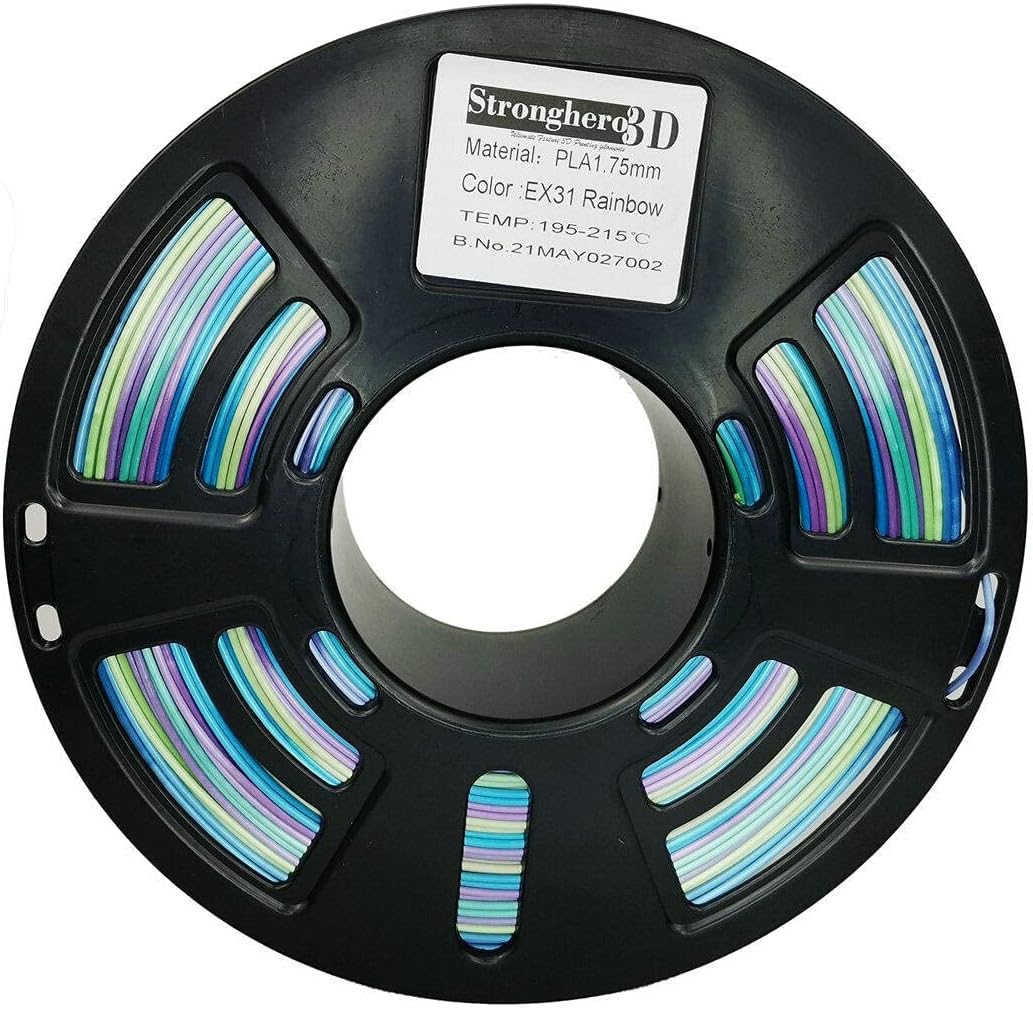 Purple, Green, Blue Multicolor Filament – P3D