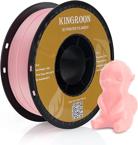 Pink PLA Filament, 1 KG Spool