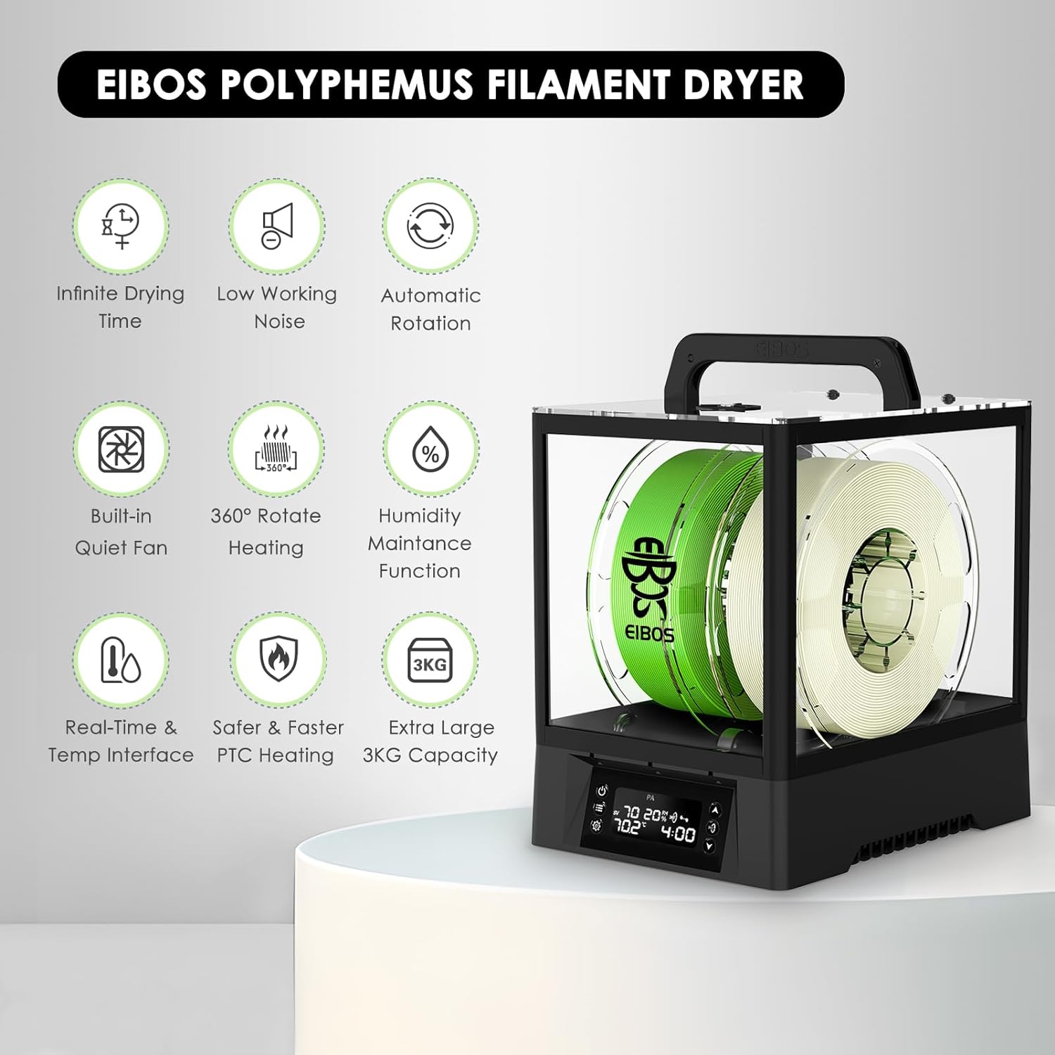 EIBOS Polyphemus Filament Dryer