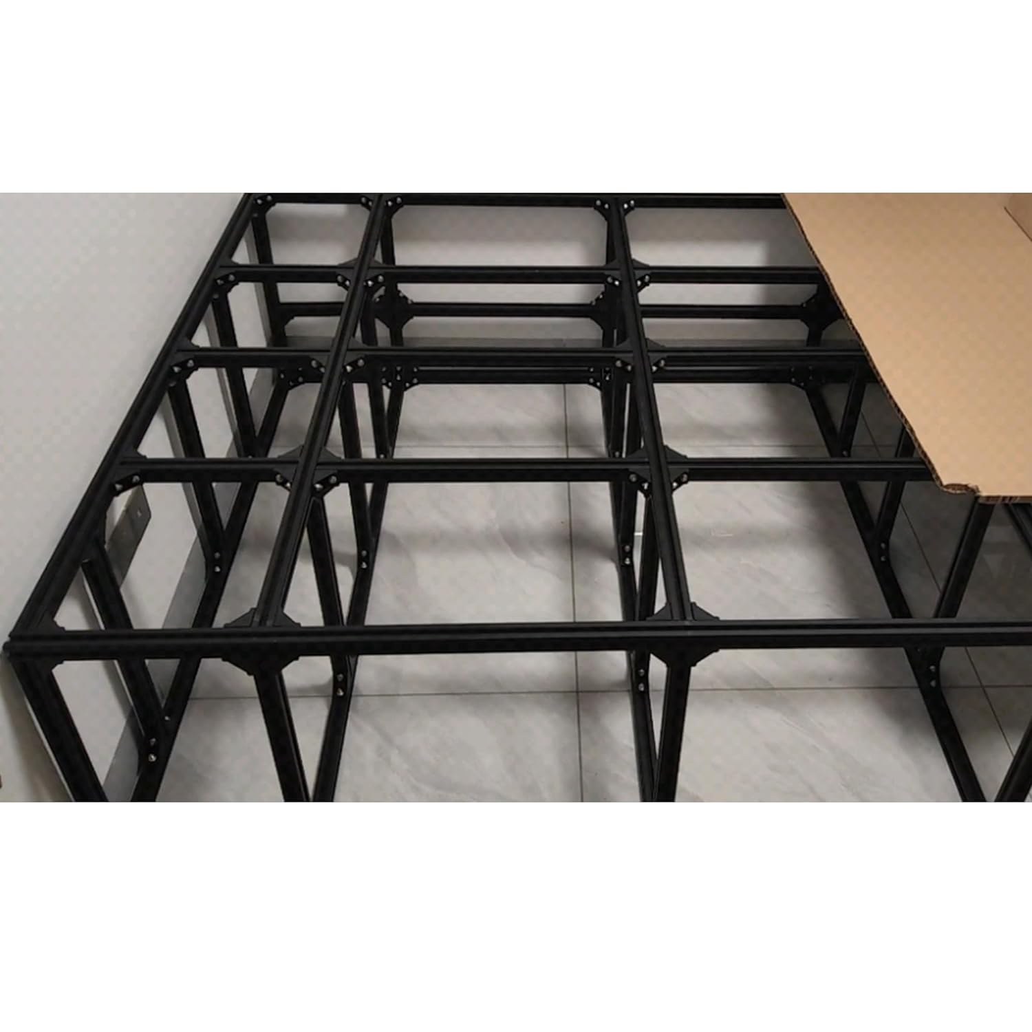Profilé Aluminium 80/20 T-Slot 30x30 Mm - Longueur 400 Mm (15-3/4") - Occasion