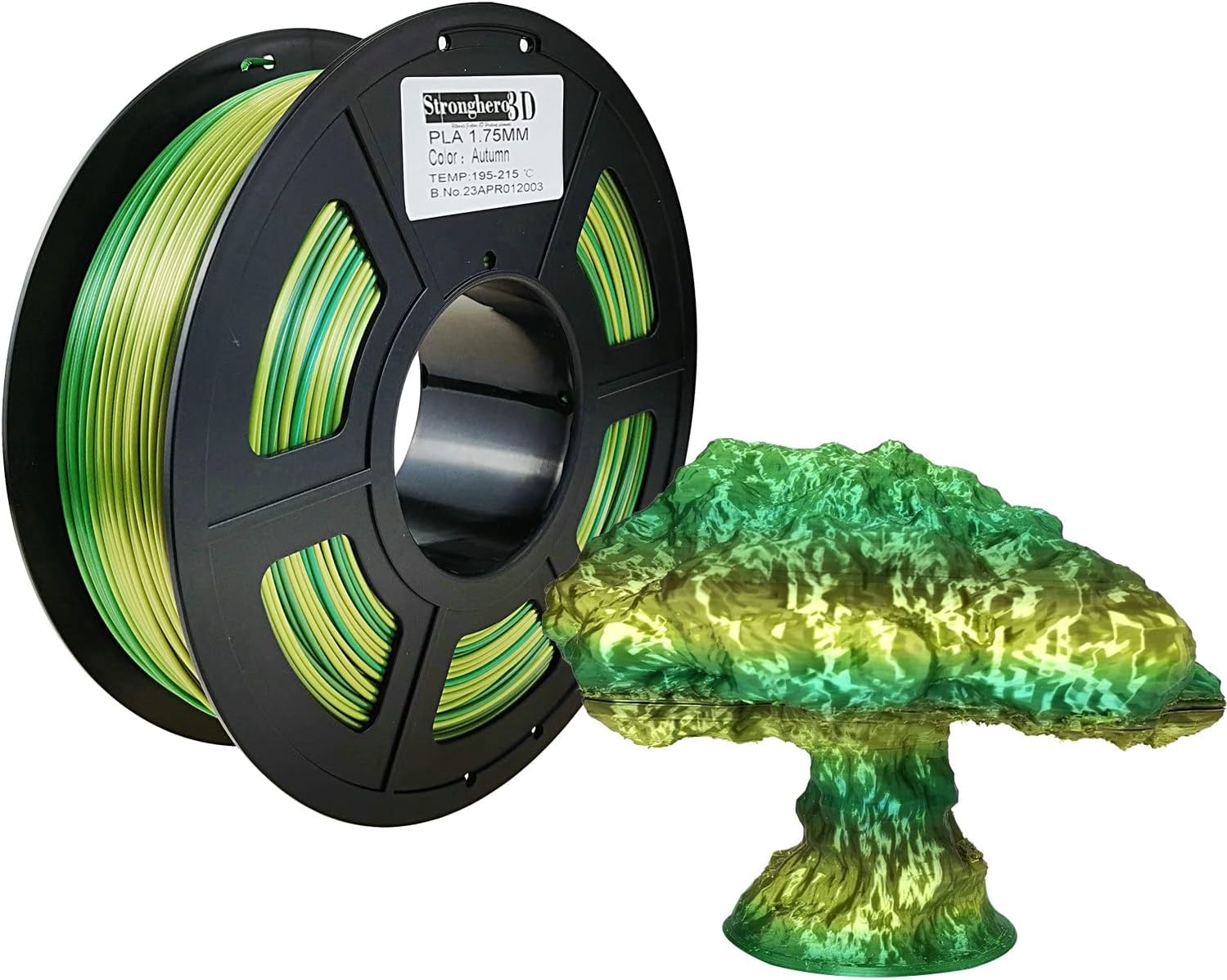 Yellow Green Beige Multicolor Filament