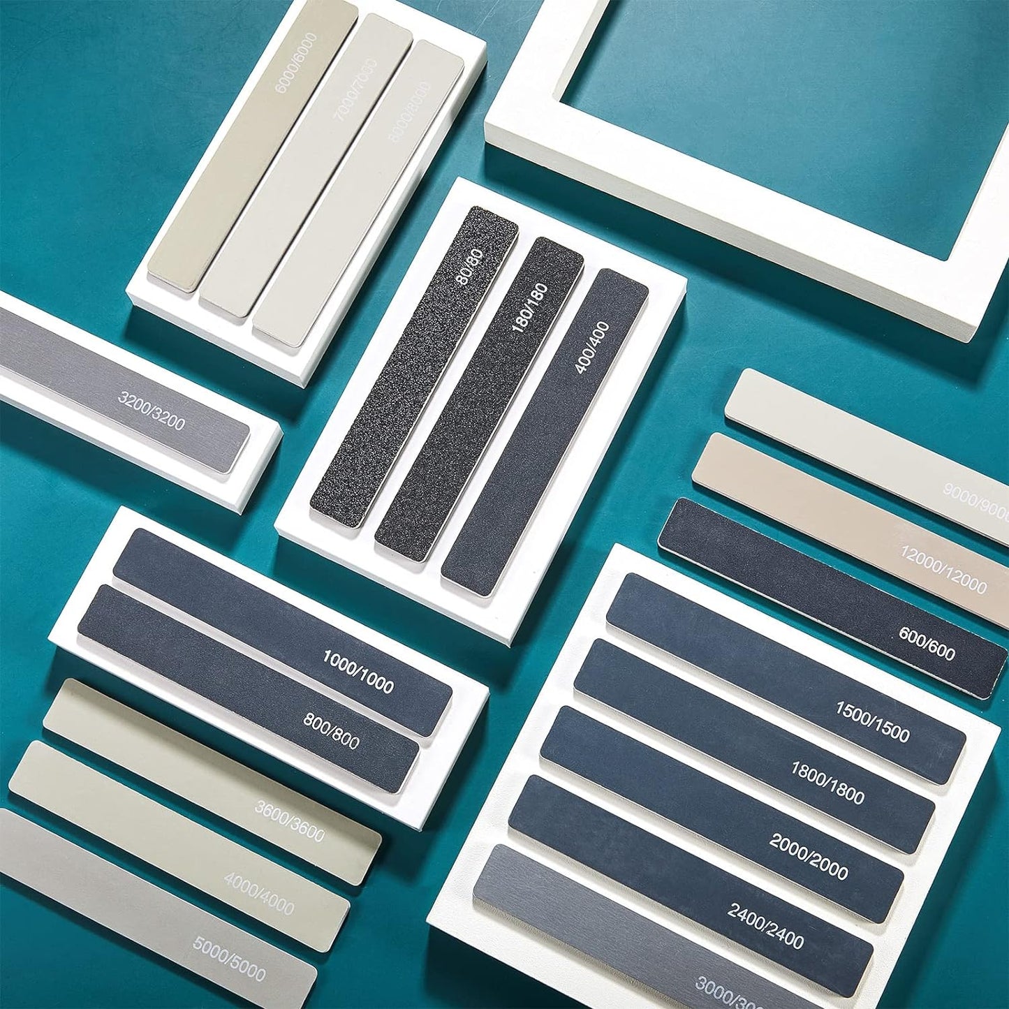 20 Pcs Sanding Stickers for 3D Print Models Polishing P3D