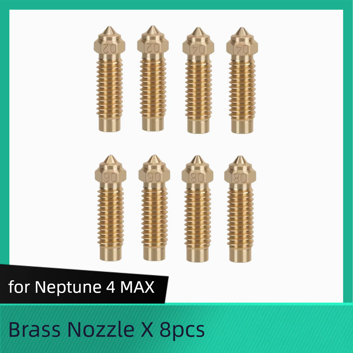 Brass Nozzle for Elegoo Neptune 4 MAX