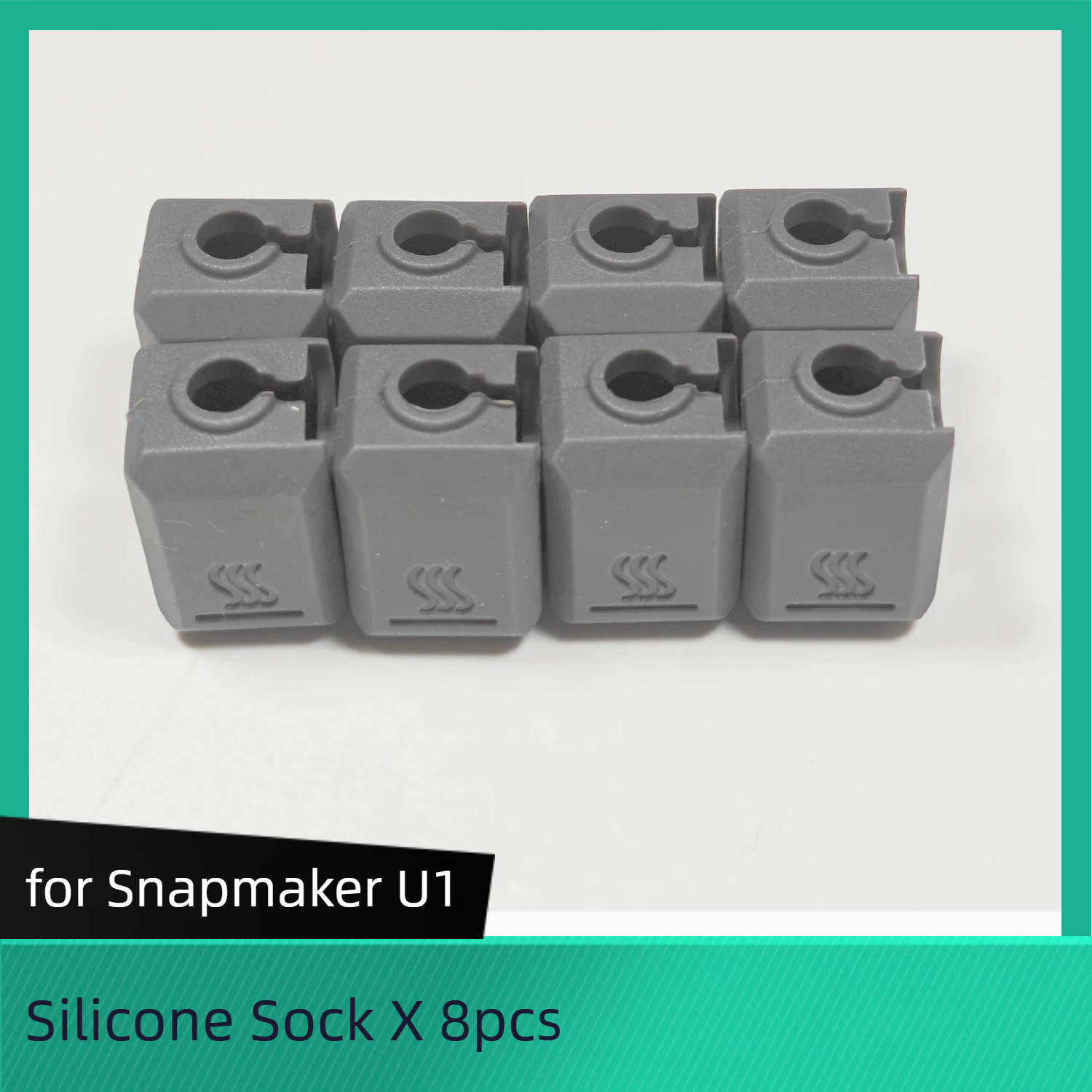 0.2/0.4/0.6/0.8mm Hardened Steel Hotend Bundle/Silicone Sock for Snapmaker U1 - p3d