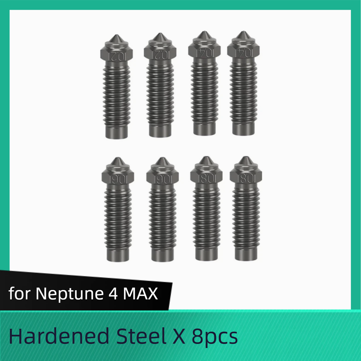 Hardened Steel  Nozzle for Elegoo Neptune 4 MAX
