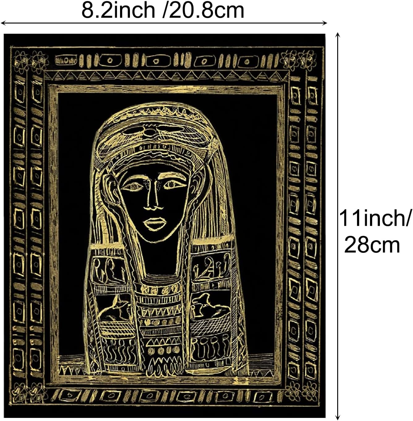 10pcs_A4_Scratch_Paper_for_mixcolors