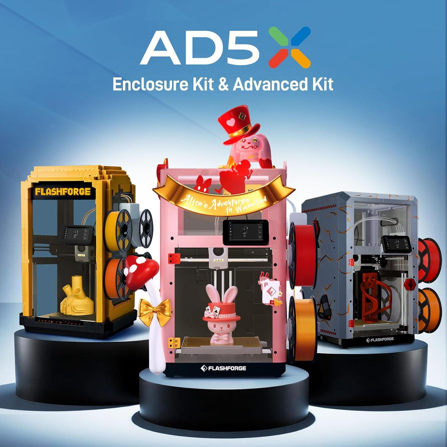 FLASHFORGE_AD5X_3D_Printer_Enclosure_Kit