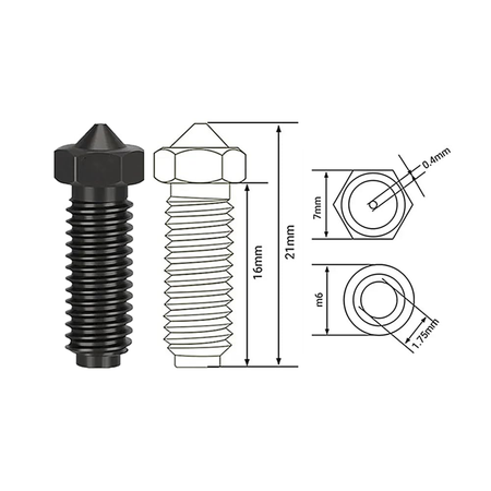 Nozzles Kit for Anycubic Kobra2 / Pro/ Plus / Max / Neo
