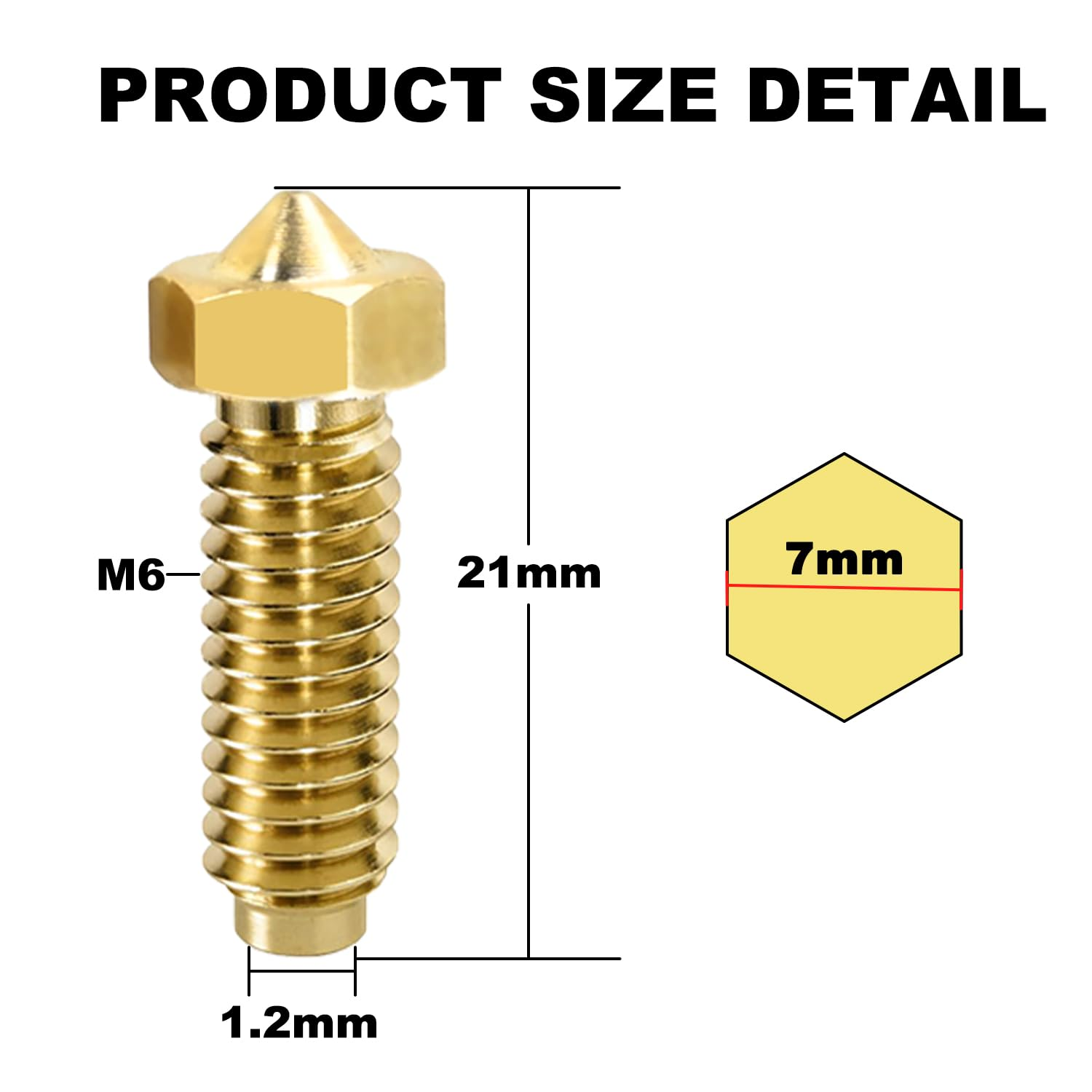Nozzles Kit for Anycubic Kobra2 / Pro/ Plus / Max / Neo