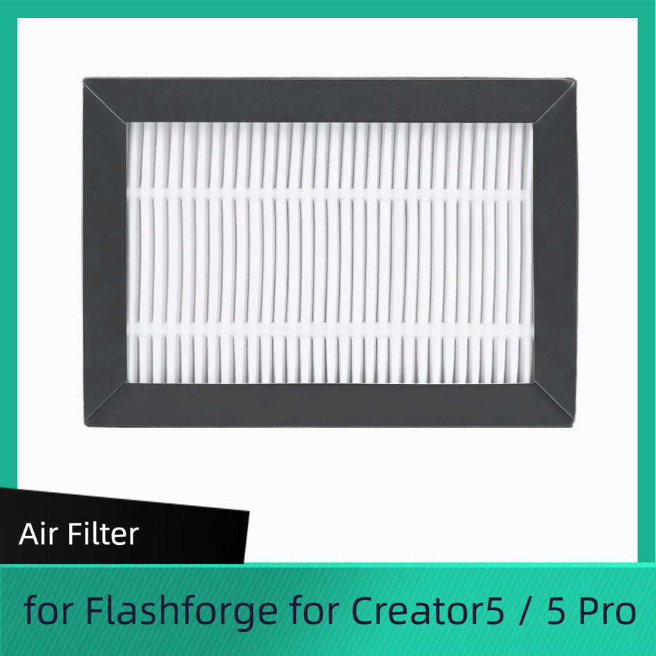 Air Filter HEPA 13 Activated Carbon for Flashforge Creator5 / 5 Pro