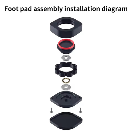 Anti-Vibration Feet - P2S for Bambu Lab