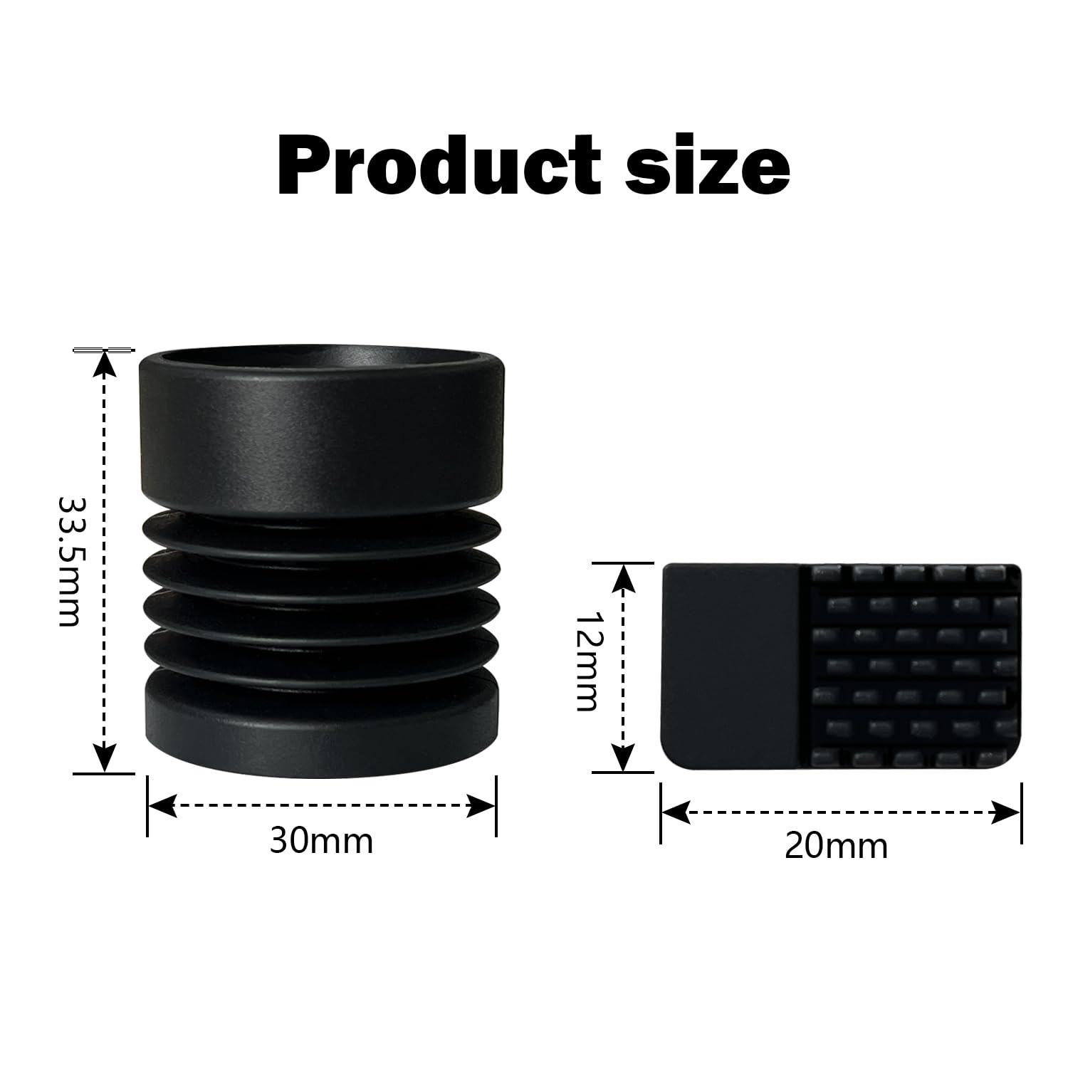 Anti-Vibration Feet / Nozzle Brushes for Centauri Carbon for Elegoo