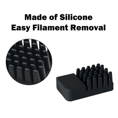 Anti-Vibration Feet / Nozzle Brushes for Centauri Carbon for Elegoo