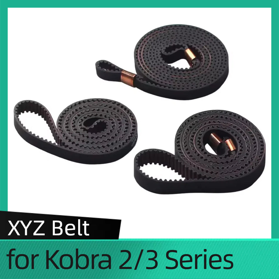 For Kobra 3 XY Z axis Synchronous Belt Wear Resistance High Temperature For Kobra 3