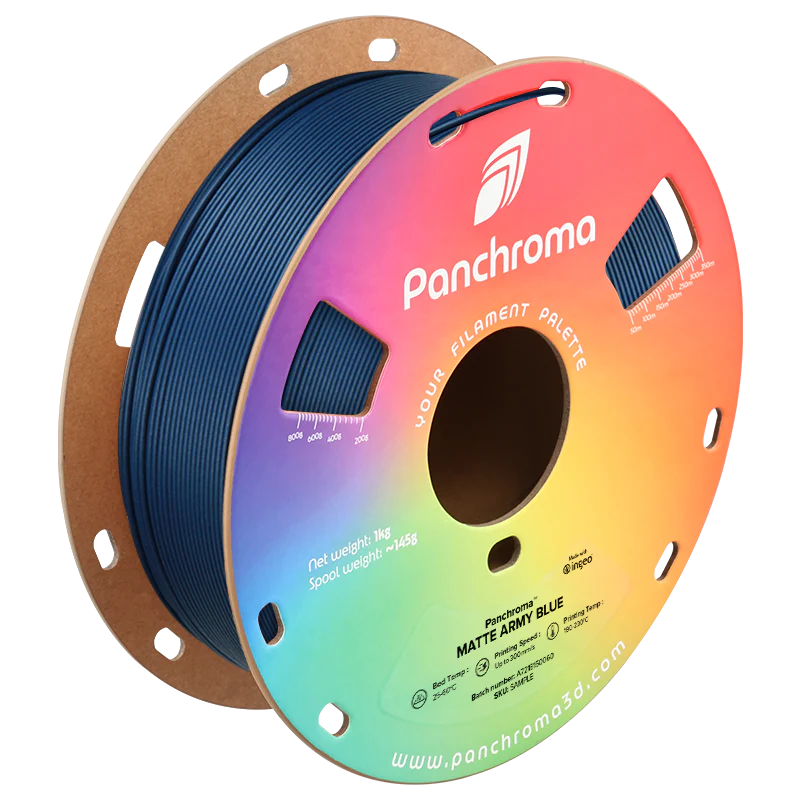 for Polymaker PolyTerra Panchroma™ Matte PLA Filament