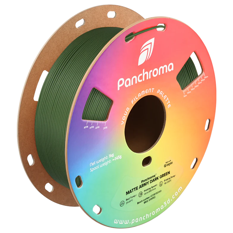 for Polymaker PolyTerra Panchroma™ Matte PLA Filament