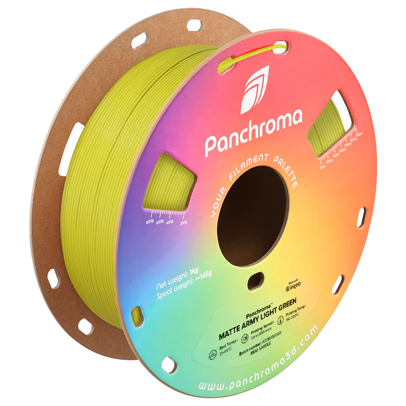 for Polymaker PolyTerra Panchroma™ Matte PLA Filament