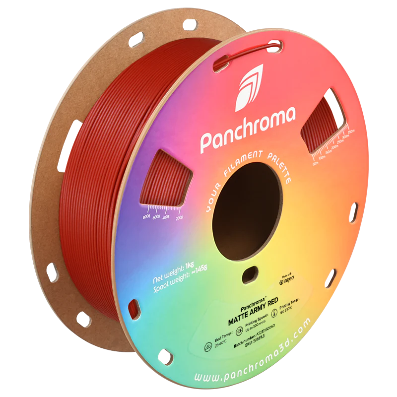 for Polymaker PolyTerra Panchroma™ Matte PLA Filament