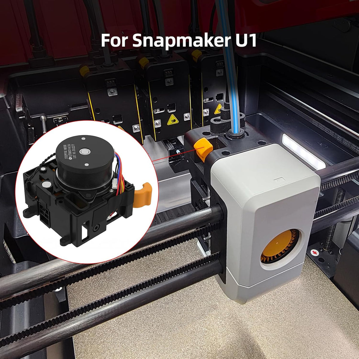 Extruder Unit Assembly for Snapmaker U1